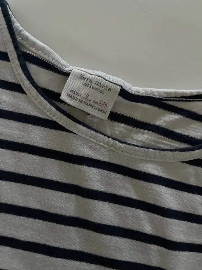 Teeshirt fille Zara 9 ans - photo numéro 3