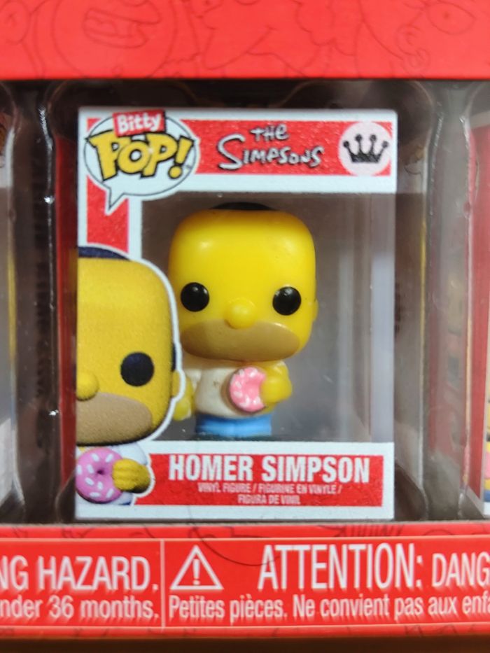 Lot Exclusif 3 Boîtes x4 Bitty Pop! - The Simpsons - 12 Personnages Cultes ! - photo numéro 7