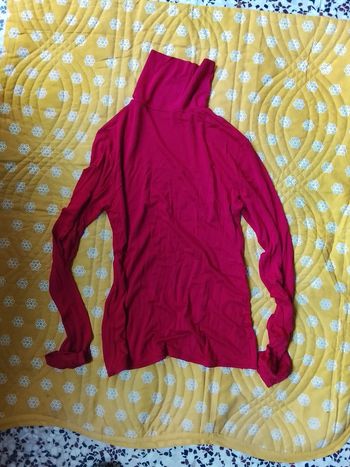 Pull col  roulé femme
