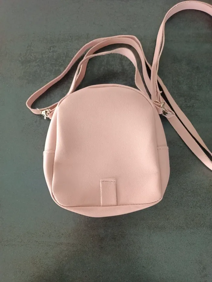 Sac bandoulière chat rose - photo numéro 3