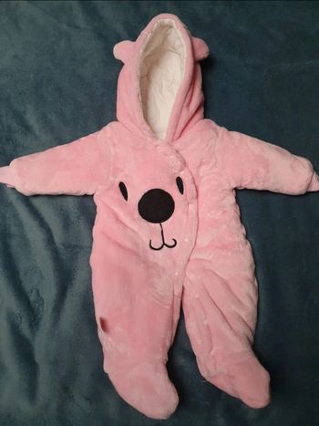 Combinaison pilote ourson 3 6 mois