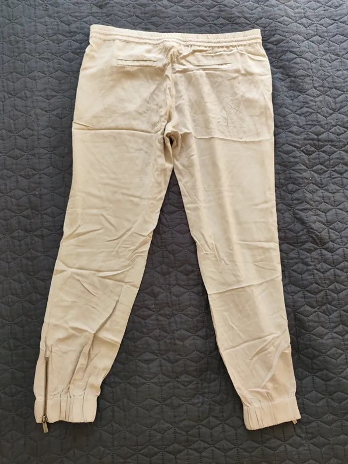 Pantalon fluide Michael Kors marron clair XL - photo numéro 7