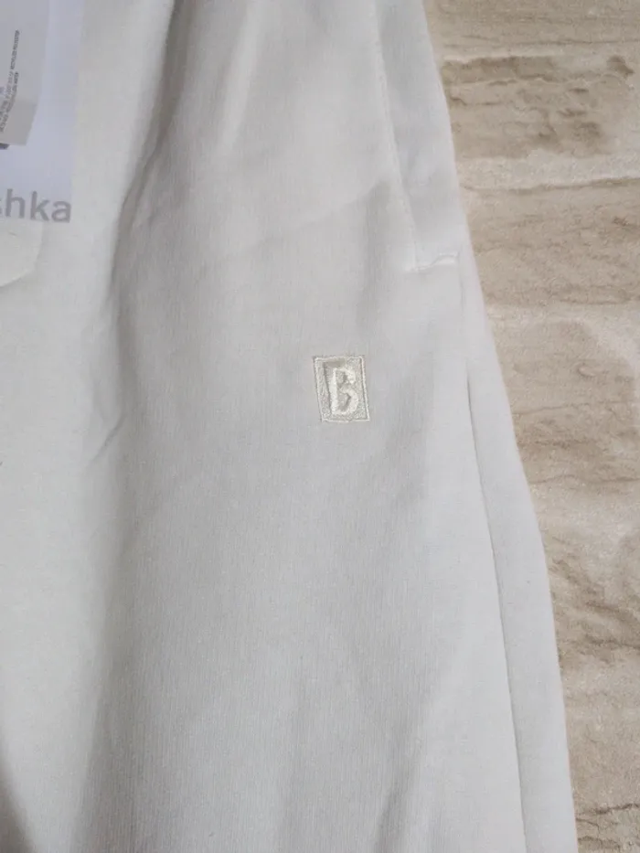 Jogging blanc Bershka – NEUF avec étiquette Taille S - photo numéro 3