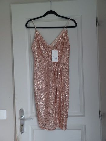 Robe de soirée scintillante