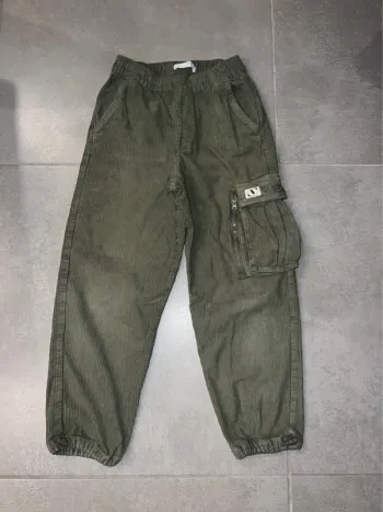 Pantalon cargo velours Zara