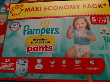 Pampers premium maxipack pants taille 5