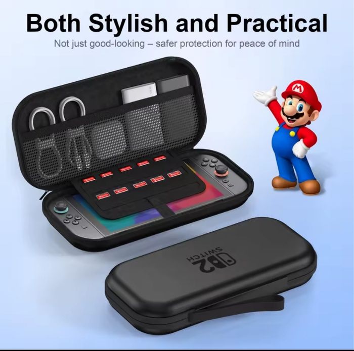 Pochette étui malette transport rigide Nintendo Switch 2 neuf - photo numéro 5