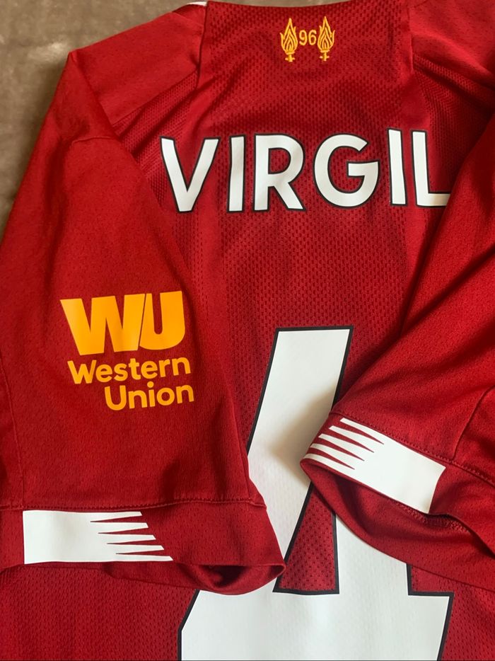 Maillot virgil van dijk Liverpool - photo numéro 4