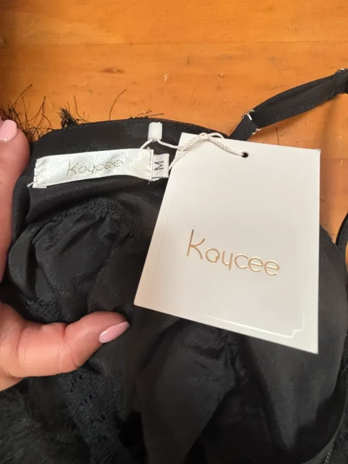Sublime robe noire très chic - Kaycee - M - photo numéro 10