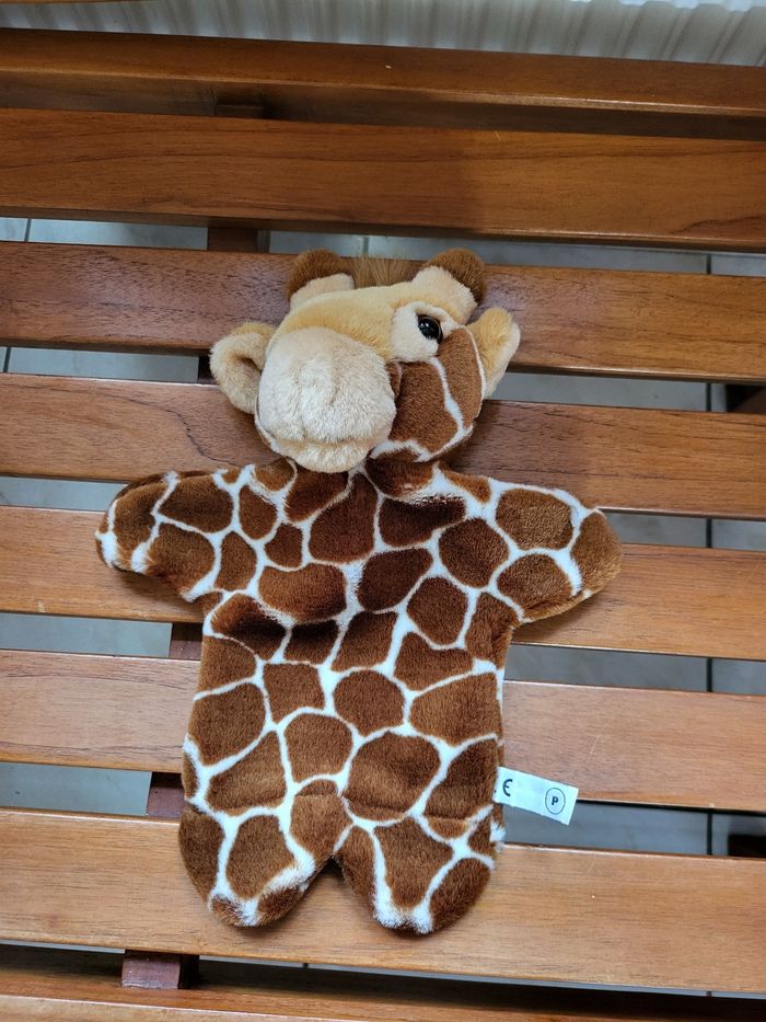 Peluche marionnette girafe 🦒 - photo numéro 5