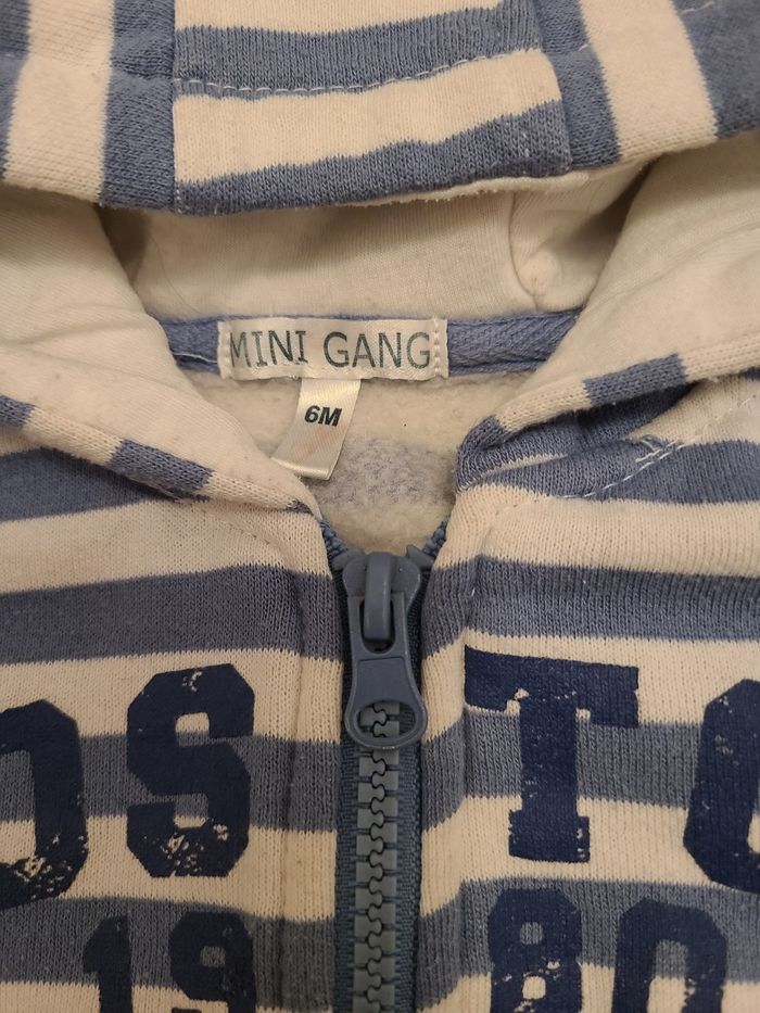 Gilet mini gang 6mois - photo numéro 4