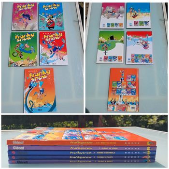 5 BD Franky Snow tomes 1, 2, 3, 7 et 13