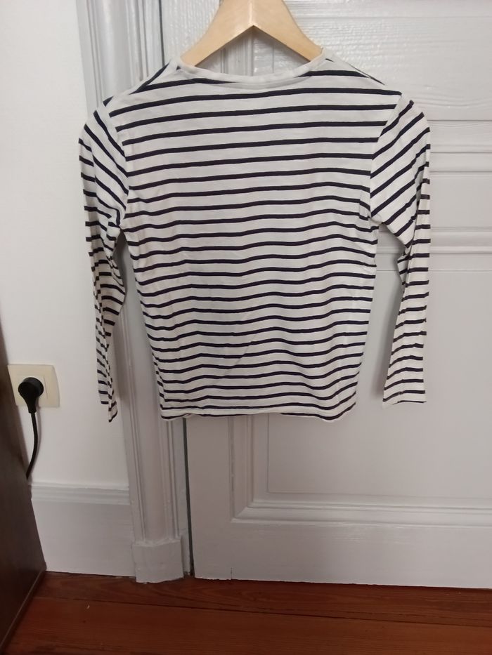 Tee-shirt tape à l'oeil blanc et multicolore - photo numéro 3
