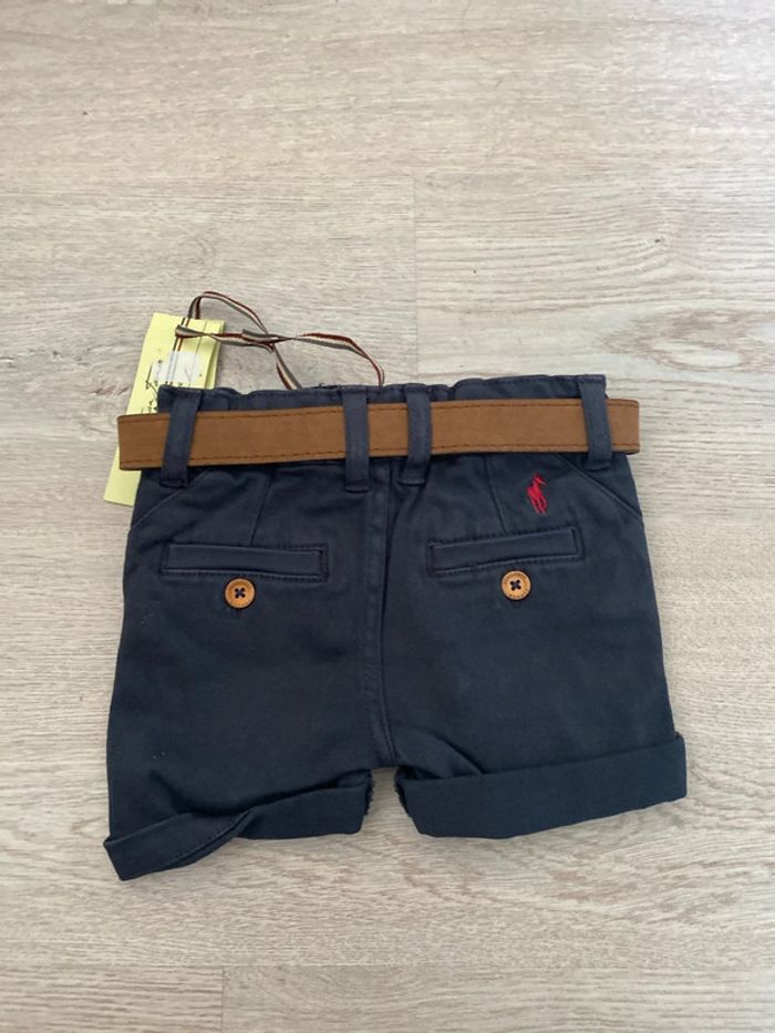 Shirt avec ceinture Gentleman Farmer taille 9 mois Neuf - photo numéro 3