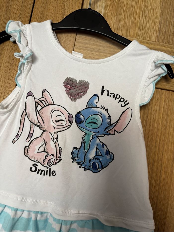 Robe bleu stitch Orchestra t.3ans - photo numéro 2