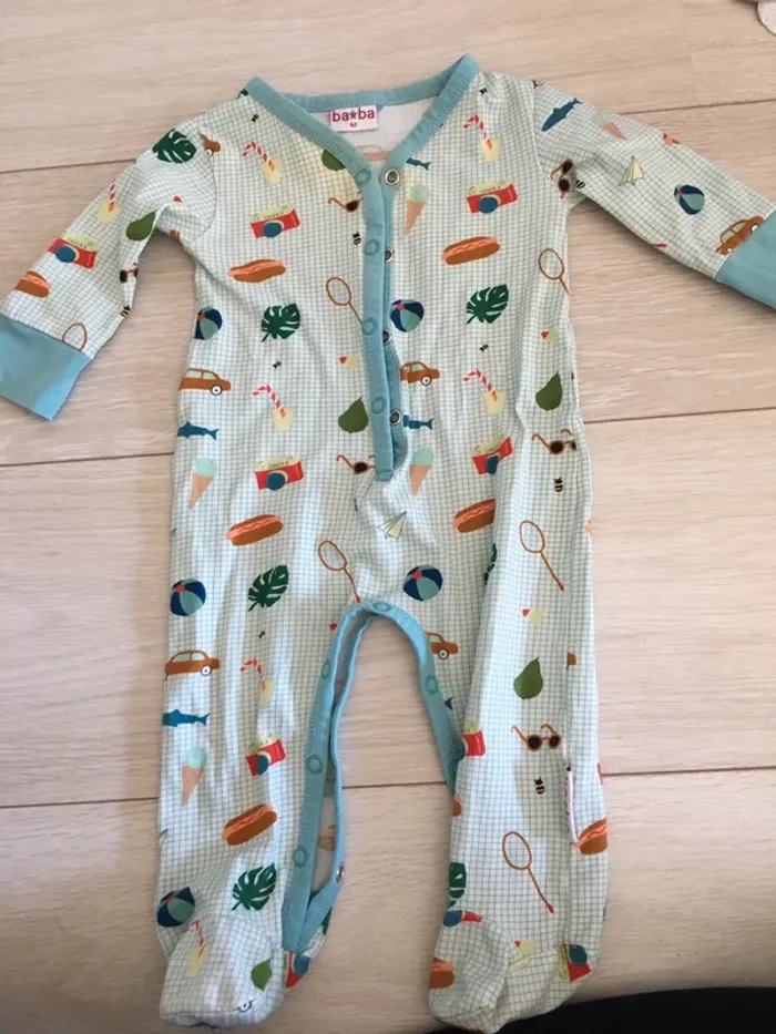 Pyjama été léger 3 mois