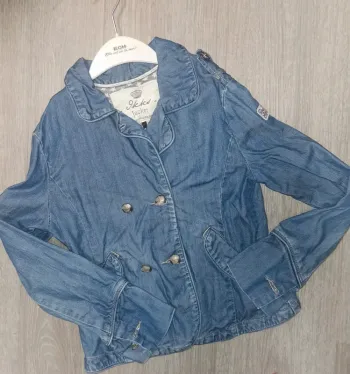 Veste en jean ikks 10 ans fille