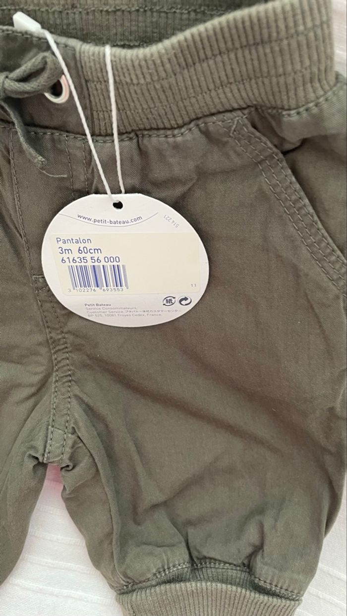 Pantalon petit bateau 3 mois - photo numéro 3