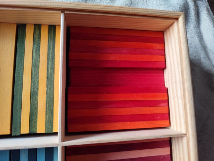 Kapla couleur coffret octocolor de 100 planches multicolore jeu en bois - photo numéro 4