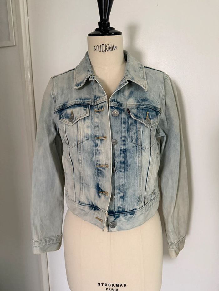 Veste courte en jean Levi’s taille S - photo numéro 2