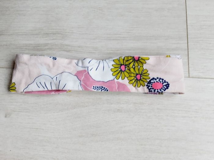 Vêtement bébé fille bandeau taille unique fleurs Du pareil au même DPAM - photo numéro 2