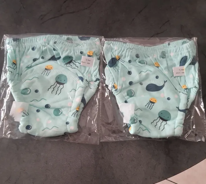 Lot 2 culottes d' apprentissage
propreté enfant/ bébé
garcon 3/4 ans 110cm L-culottes de
mômes