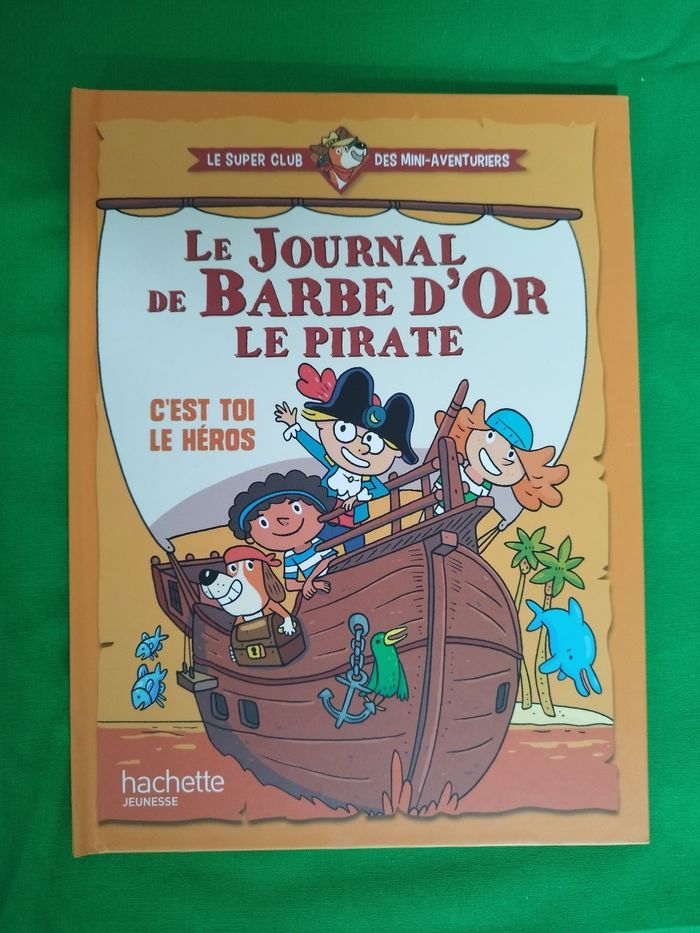 Livre Le journal de Barbe d'Or le pirate
