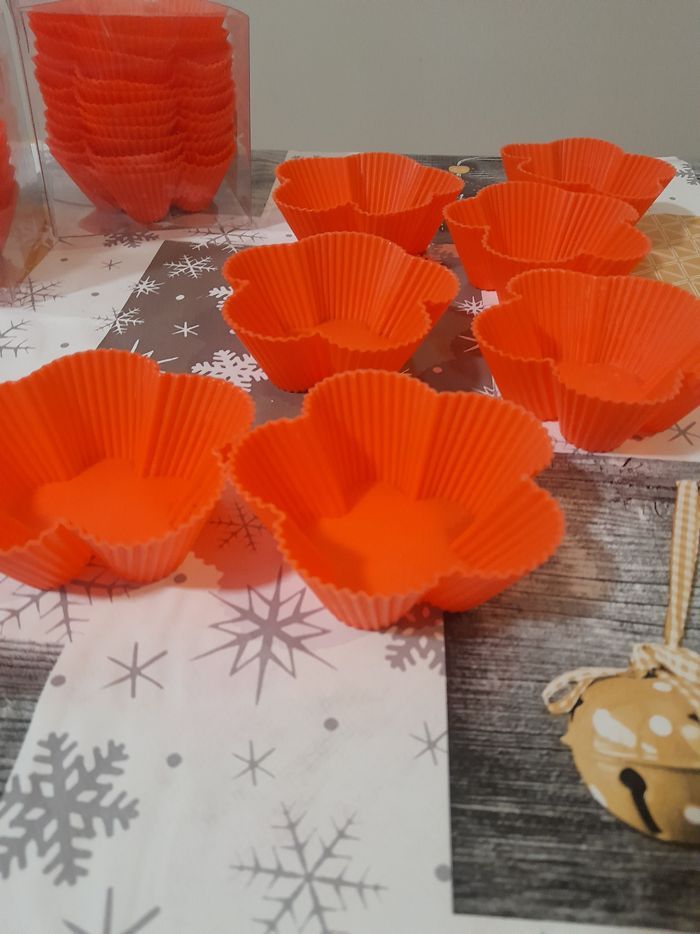 Lot de 24 formes cupcake en silicone