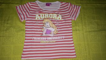 T-shirt manches courtes fille en 3 ans