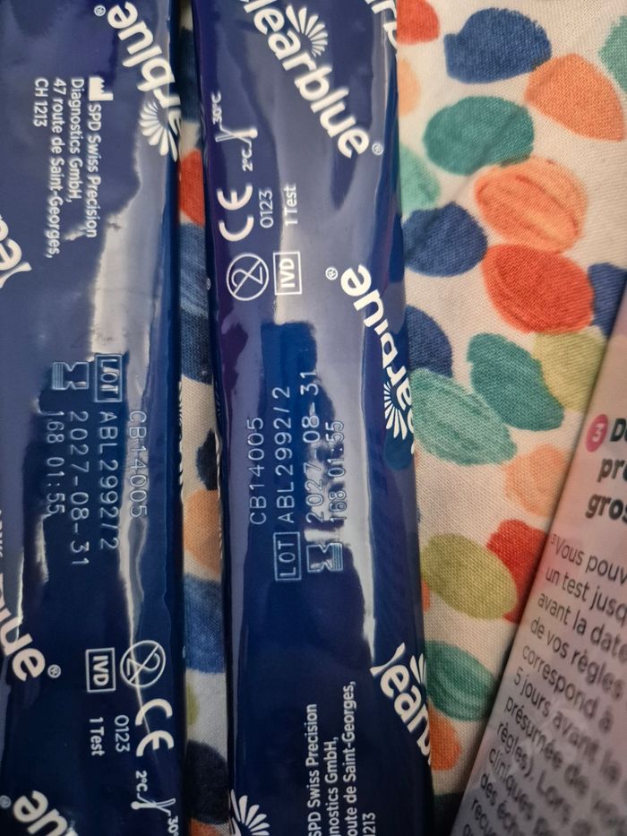 Lot tests de grossesse et ovulation - photo numéro 2