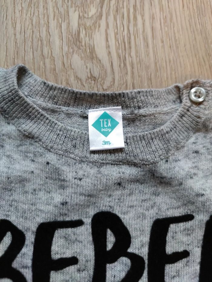 Pull léger 3 mois - photo numéro 2