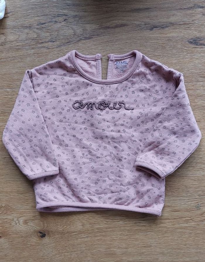 Sweat amour 12 mois