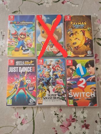 Boîte VIDE Nintendo Switch