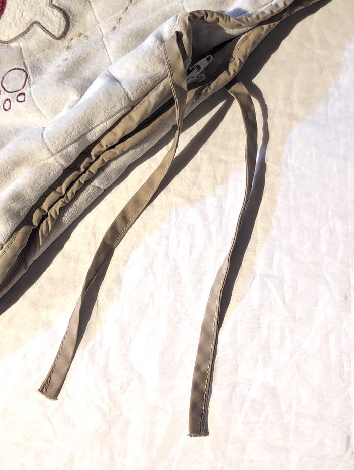 Sac Couchage Couchette Motif Quadrillages Ourson Ecriture Nounours Accessoire Petits Enfants Bébés - photo numéro 7