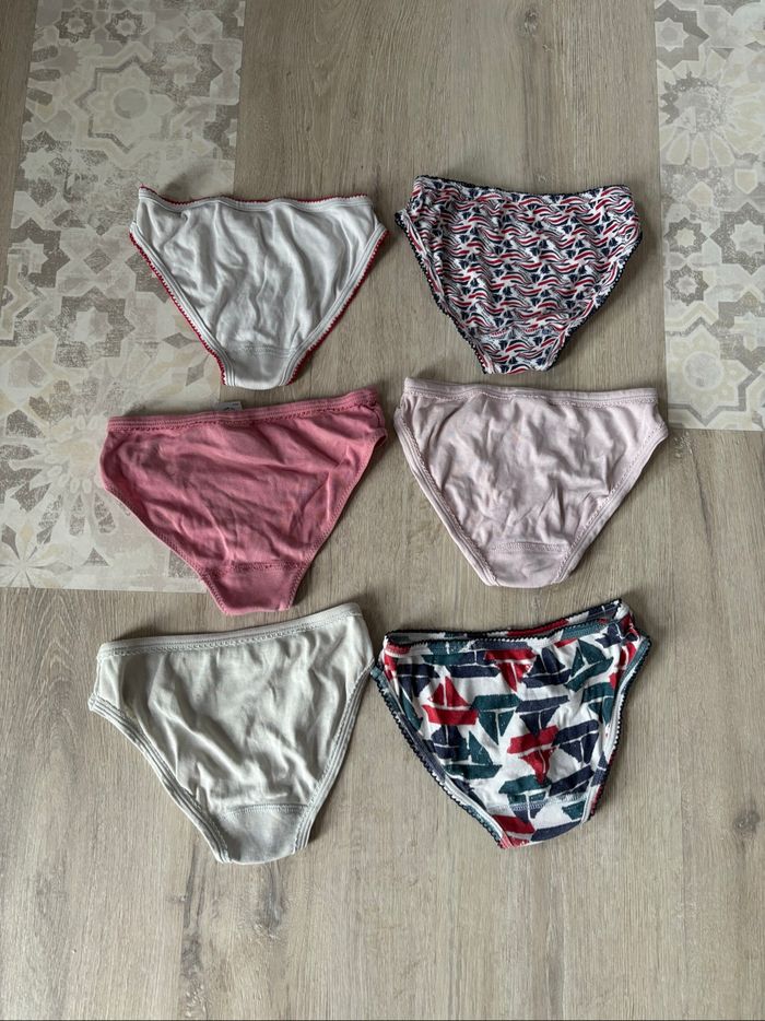 Lot de 6 culottes petit bateau 6 ans - photo numéro 2