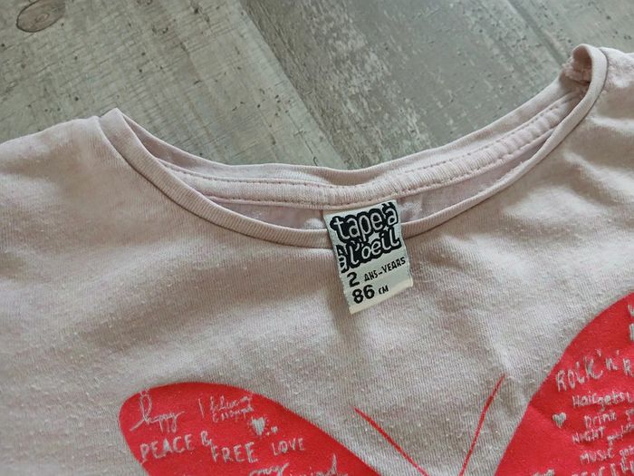 Tee shirt rose - photo numéro 2