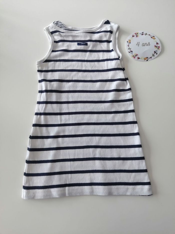 Robe marinière en coton 4 ans Le phare de la baleine 🐳 - photo numéro 2