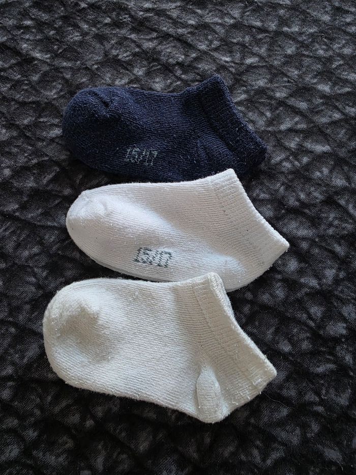 Lot chaussettes invisibles 15/17