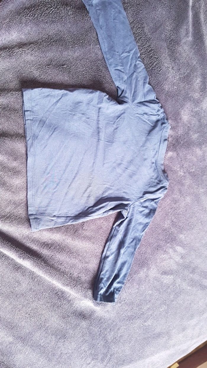 Tee shirt bleu - photo numéro 3