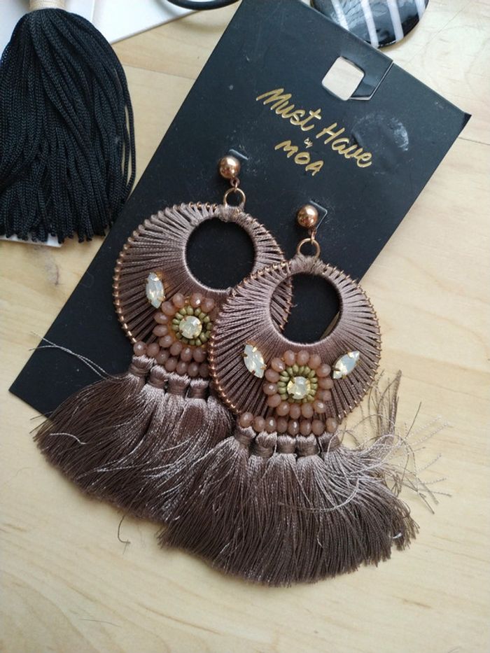 Lot de boucles d'oreilles neuves Moa H&M - photo numéro 5