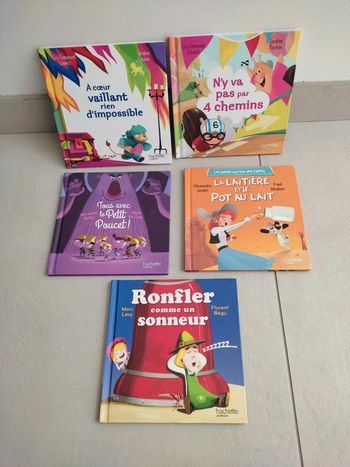 Lot 5 livres mcdo