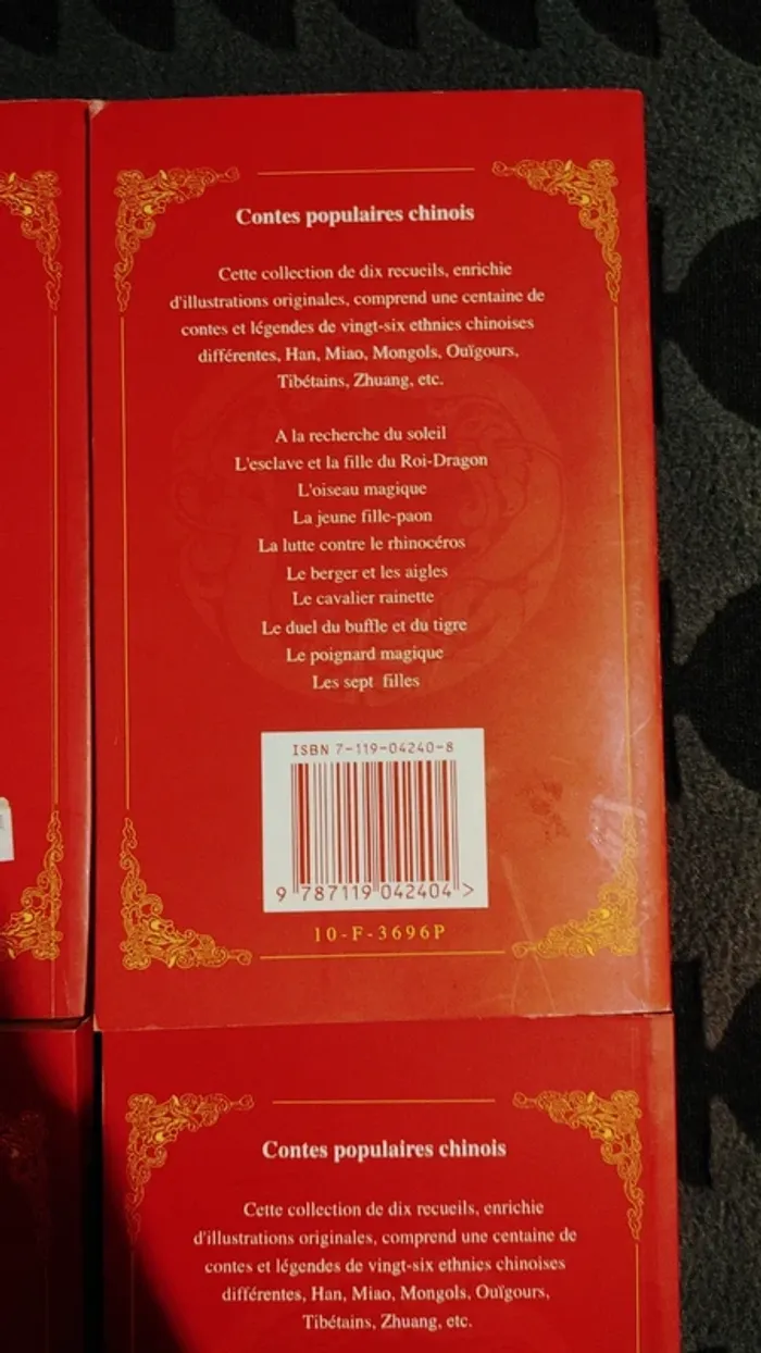 Lot de 4 livres compte populaire chinois - photo numéro 5