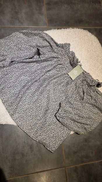 Haut chemisier tunique H&M tout neuf dernière collection L 42 44 46 dénudées manches longues