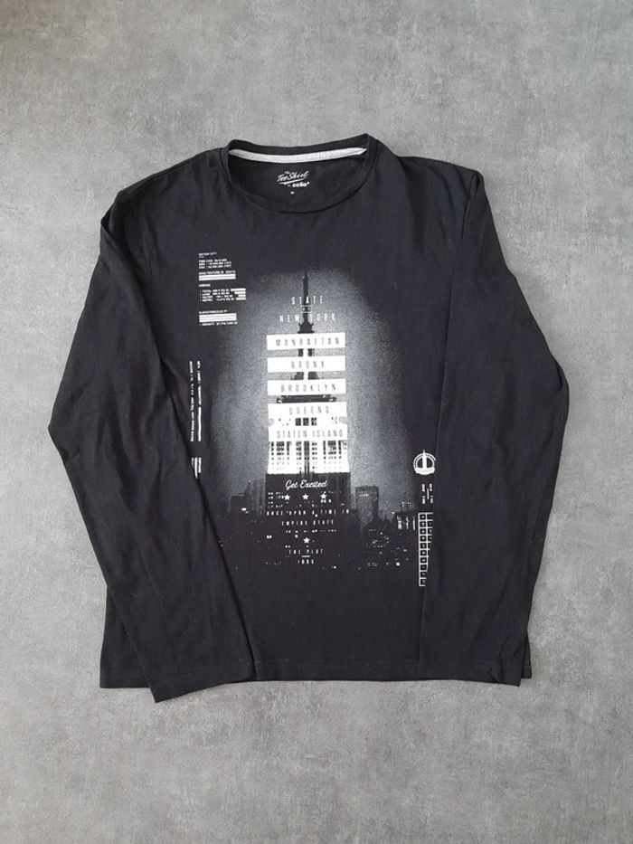 T-shirt manche longue homme