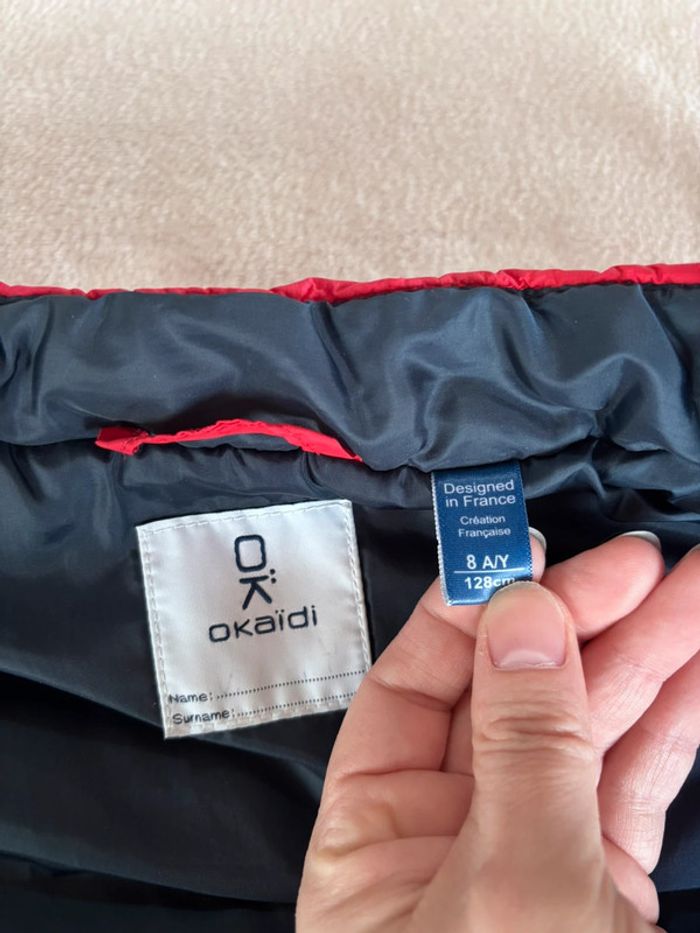 🌸Doudoune sans manche rouge 8 ans 🌸 - photo numéro 5