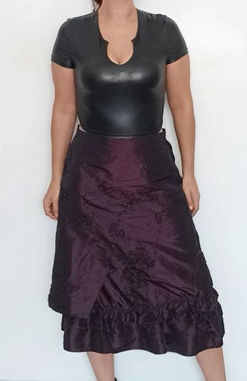 Jupe de soirée ou fêtes irisée taille 42