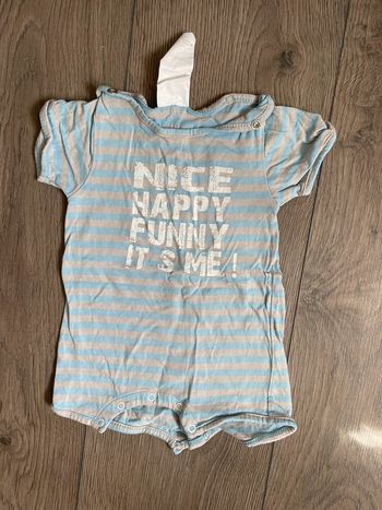 Barboteuse 3 pommes 6 mois