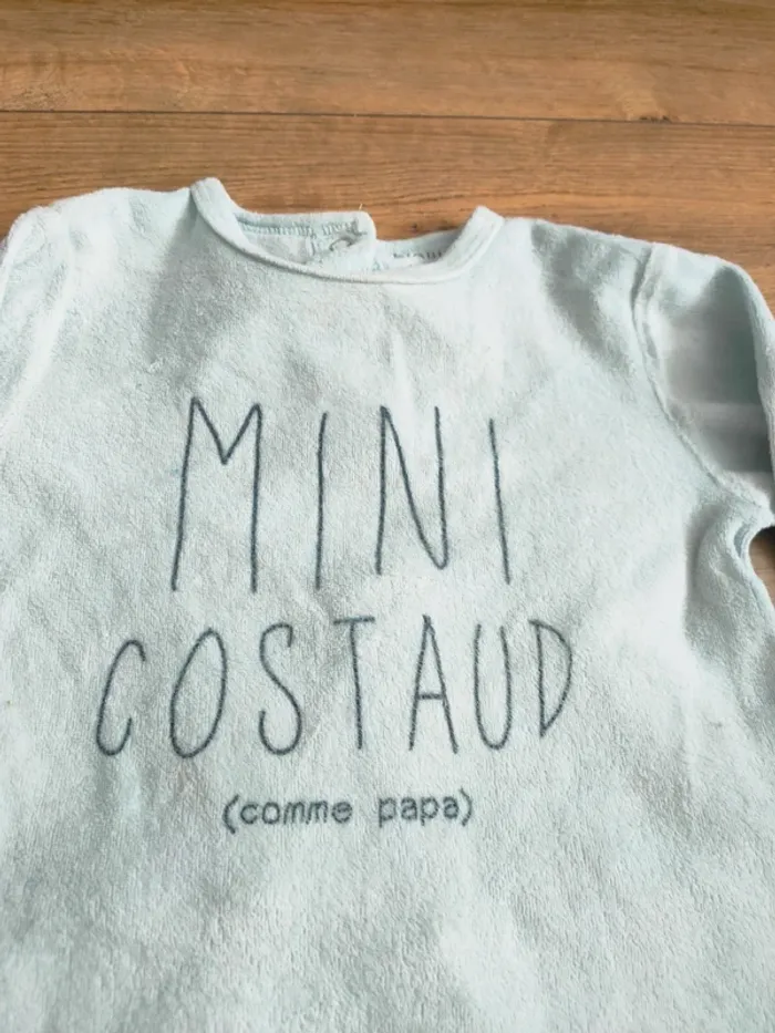 Pyjama grenouillère pour garçon en taille 12 mois de chez Kiabi - photo numéro 2