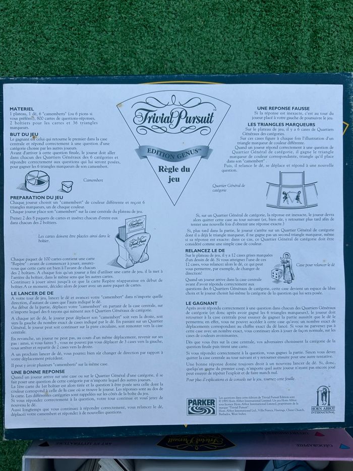 Trivial Pursuit Edition Genius – Jeu complet – Vintage - photo numéro 3