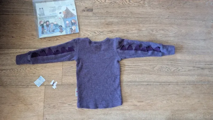 Tee shirt ML Dino ML dusty grape conqueror manymonths